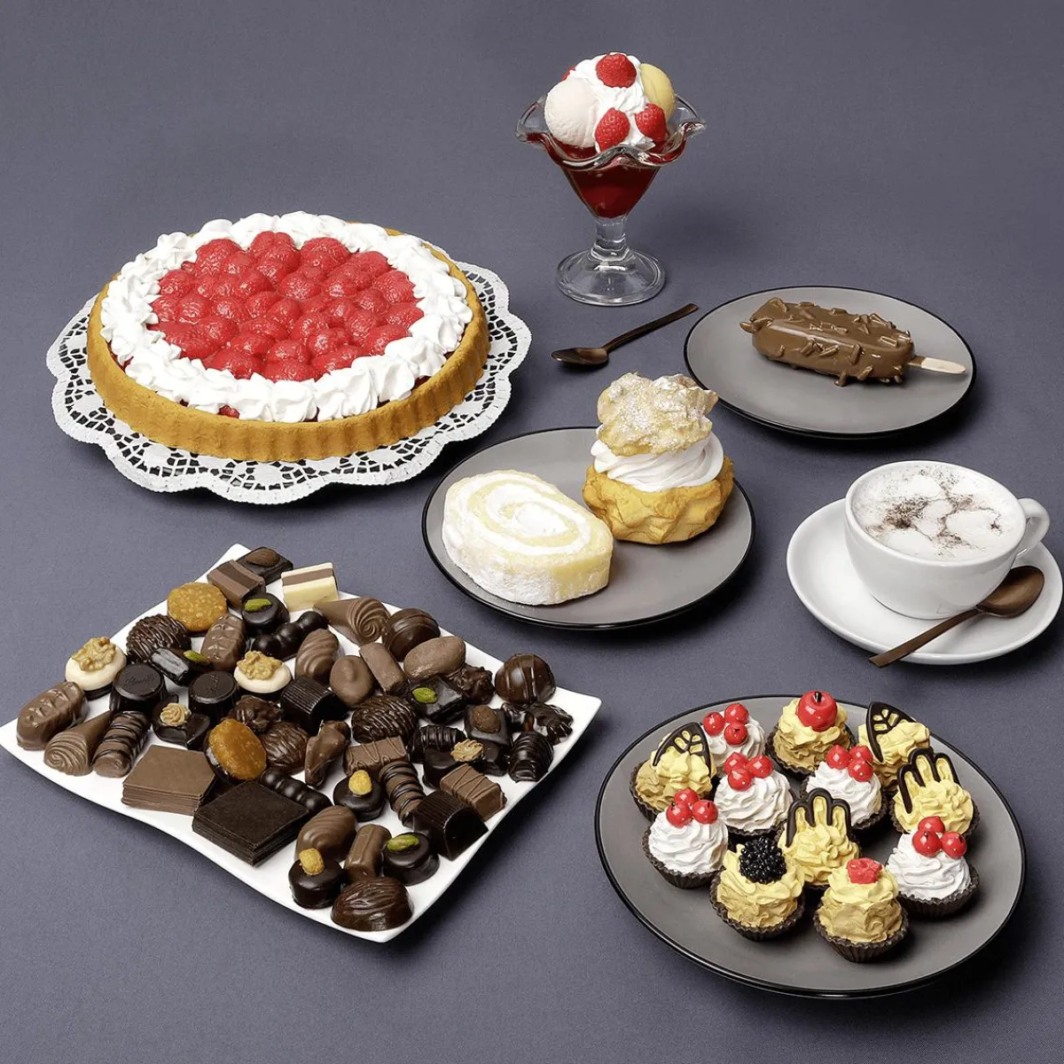 Petits Fours Colorés Factices Pour Aliments-DecoWoerner Sale