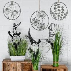 Piquet De Terre Nain En Métal, , 42 Cm De Haut-DecoWoerner