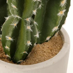 Plante De Cactus Artificielle En Pot 23 Cm-DecoWoerner Best