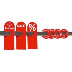 Plaquette Promotionnelle "Pourcentage"-DecoWoerner Discount
