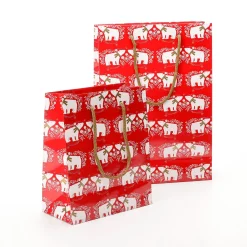 Pochette Cadeau Ours Polaire Paquet De 12 23 X 19 X 10 Cm, 150 Gr/m-DecoWoerner Sale