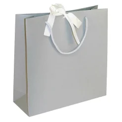 Pochettes Cadeaux, 27,5 X 27,5 Cm, 25 Pièces 200g/m², Avec Noeud En Satin Assorti-DecoWoerner Outlet