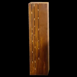 Podium Décoratif Surface Rouille Noble Patine Brune 100 Cm De Haut-DecoWoerner Clearance