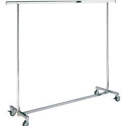 Portant Roulant Pliable, Hauteur Fixe 150 Cm-DecoWoerner