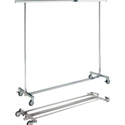 Portant Roulant Pliable, Hauteur Fixe 150 Cm-DecoWoerner