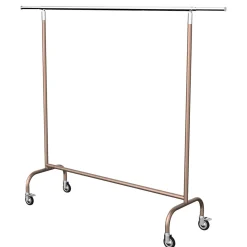Portemanteau Avec Roulettes Cuivre 165 Cm-DecoWoerner Best