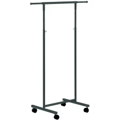 Portemanteau Métallique Réglable En Hauteur Anthracite-DecoWoerner