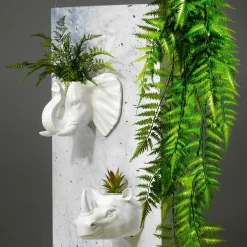 Pot De Fleurs Rhinocéros 20 X 24 Cm-DecoWoerner Online