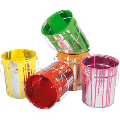 Pot De Peinture Déco 23 Cm De Haut, Pot De Peinture Déco 23 Cm De Haut,-DecoWoerner Discount