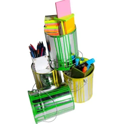 Pot De Peinture Déco 23 Cm De Haut, Pot De Peinture Déco 23 Cm De Haut,-DecoWoerner Discount
