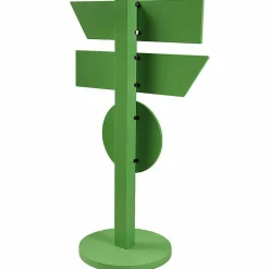 Poteau Indicateur "Veggie & Vegan" Haut. 80 Cm-DecoWoerner Online