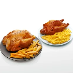Poulet Grillé Aliment Factice 23 Cm-DecoWoerner
