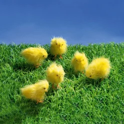 Poussins Déco 9 Cm, 6 Pces-DecoWoerner Outlet