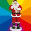 Père Noël Couleur Au Choix 180 Cm-DecoWoerner Outlet