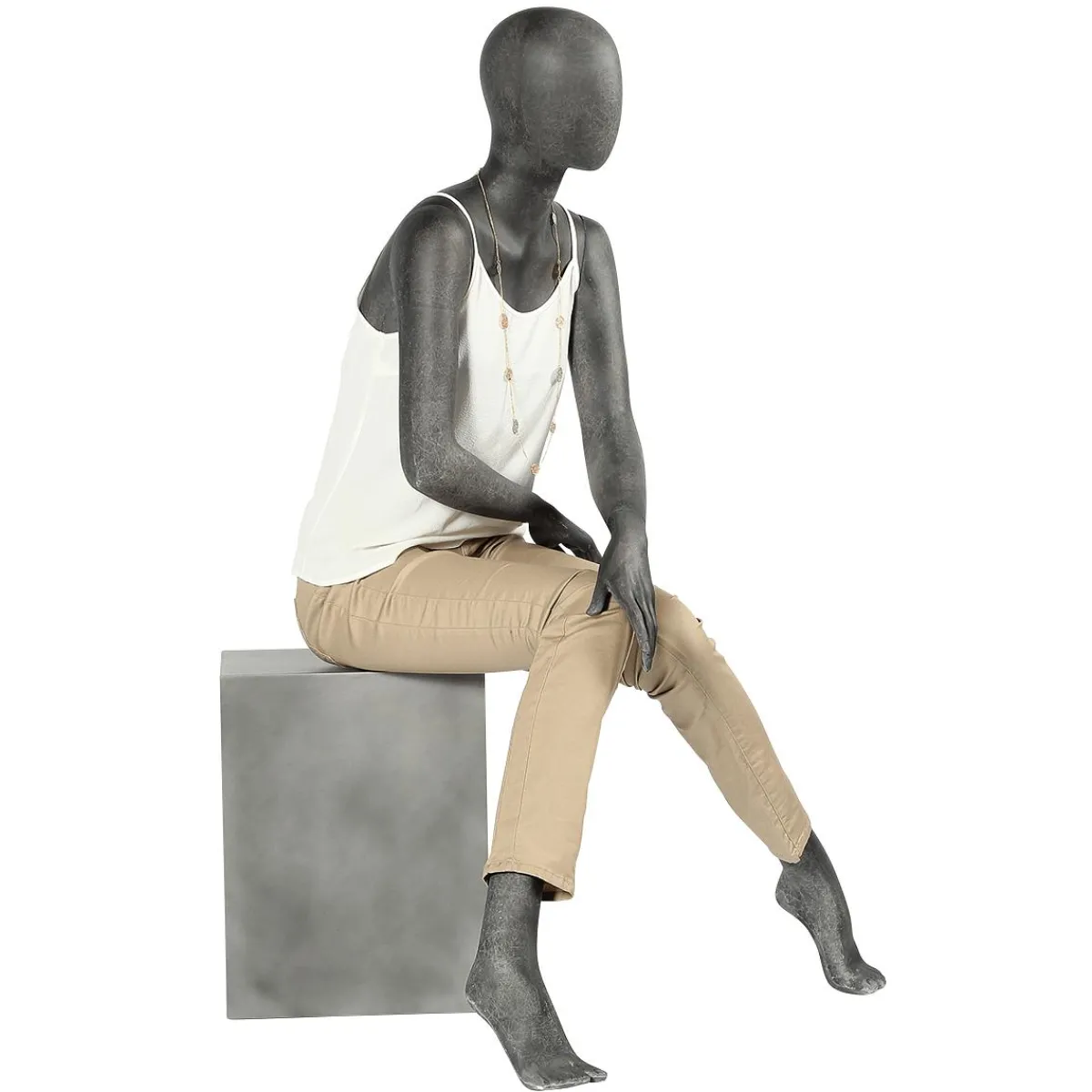 Premium Mannequin Femme, Assise-DecoWoerner Sale