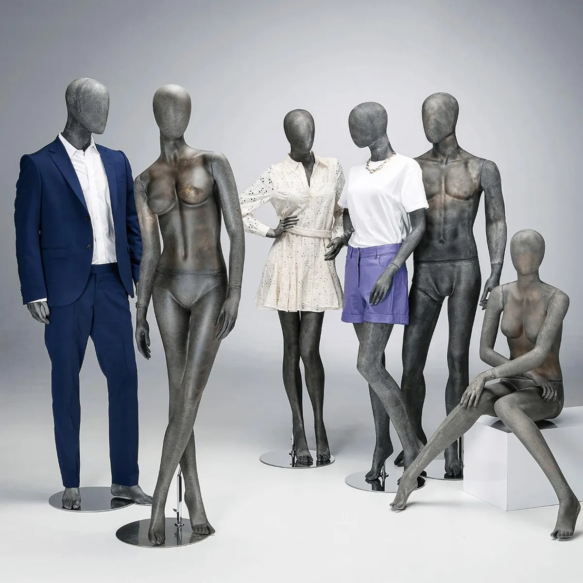 Premium Mannequin Femme, Assise-DecoWoerner Sale