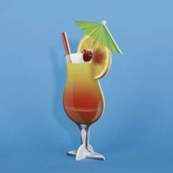 Présentoir à Cocktails Tropicaux 50 Cm-DecoWoerner Sale