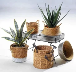 Présentoir à Corbeilles En Métal-DecoWoerner Outlet