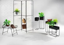 Présentoir à Corbeilles En Métal-DecoWoerner Outlet