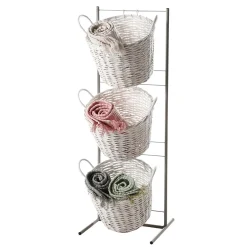 Présentoir à Corbeilles, Haut. 115 Cm-DecoWoerner Clearance