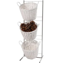 Présentoir à Corbeilles, Haut. 115 Cm-DecoWoerner Clearance