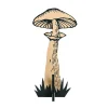 Présentoir Champignon Naturel / Noir 20 X 39 Cm-DecoWoerner