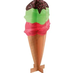 Présentoir Déco Cornet De Glace, Haut. 90 Cm-DecoWoerner Sale