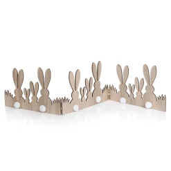 Présentoir Décoratif En Bois Clôture Décorative Lapin 80 Cm-DecoWoerner Clearance