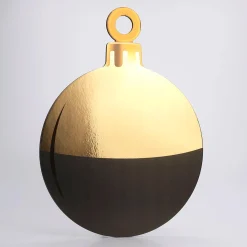 Présentoir De Boules De Noël 35 X 46 Cm Or-DecoWoerner Discount