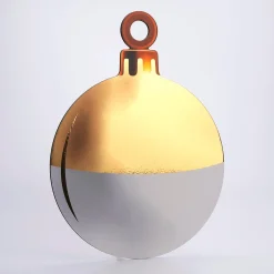 Présentoir De Boules De Noël 51 X 67 Cm Or-DecoWoerner New