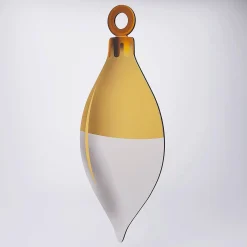 Présentoir De Boules De Noël En Forme De Gouttes 25 X 56 Cm Doré-DecoWoerner Best