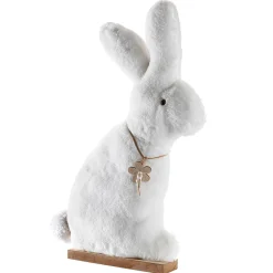 Présentoir De Lapin En Peluche Décoratif, , 57 Cm De Haut-DecoWoerner Clearance