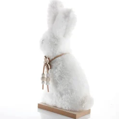 Présentoir De Lapin En Peluche Décoratif, , 21 Cm De Haut-DecoWoerner Discount