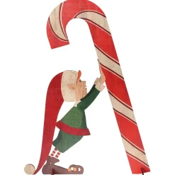 Présentoir De Noël Avec Canne à Sucre-DecoWoerner New