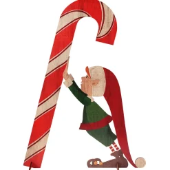 Présentoir De Noël Avec Canne à Sucre-DecoWoerner New
