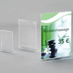 Présentoir De Table Format A4, Portrait-DecoWoerner