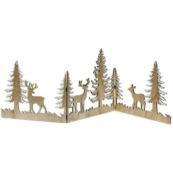 Présentoir En Bois "Forêt" 90 Cm-DecoWoerner Discount