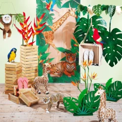 Présentoir Feuille De Jungle En Bois, 57 Cm-DecoWoerner Clearance