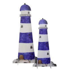 Présentoir Phare Et Blanc 59 X 120 Cm-DecoWoerner New