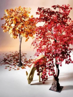 Érable Artificiel Arbre D’automne -jaune, 270 Cm-DecoWoerner New