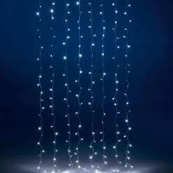 Rideau Lumineux LED Clignotant Ext., Larg. 100 Cm, Câble-DecoWoerner Outlet