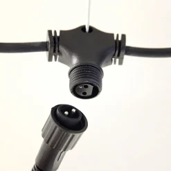 Rideau Lumineux LED Professionnel Système IP67, 900 Cm Sans Câble D'alimentation, Noir-DecoWoerner Best
