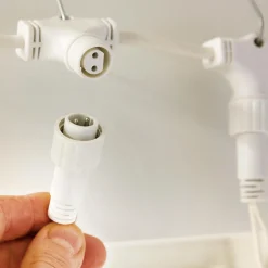 Rideau Lumineux LED Professionnel Système IP67, 700 Cm Sans Câble D'alimentation, Blanc-DecoWoerner Online