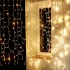 Rideau Lumineux Professionnel à LED Système IP67, 300 LED, 150 X 200 Cm, Sans Cable-DecoWoerner Discount