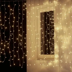 Rideau Lumineux Professionnel à LED Système IP20, 600 LED, 300 X 200 Cm, Sans Cable-DecoWoerner Best