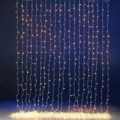 Rideau Lumineux Professionnel à LED Système IP20, 1400 LED, 700 X 200 Cm, Sans Cable-DecoWoerner Outlet