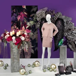 Artificielle, 68 Cm, Mauve-DecoWoerner Clearance