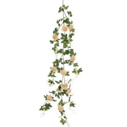 Rose Artificielle Apricot 125 Cm Avec Crochet-DecoWoerner Sale