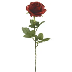 Rose De Velours Artificielle Et Précieuse, 68 Cm-DecoWoerner Sale