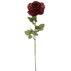Rose De Velours Artificielle Et Précieuse, 68 Cm-DecoWoerner Sale